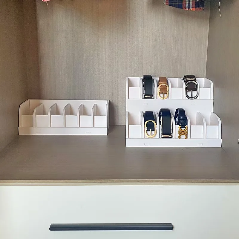 Belt Organizer Box 6/8/10 Grid - огляд і ціна Men'S Accessories Organizer For Wardrobe