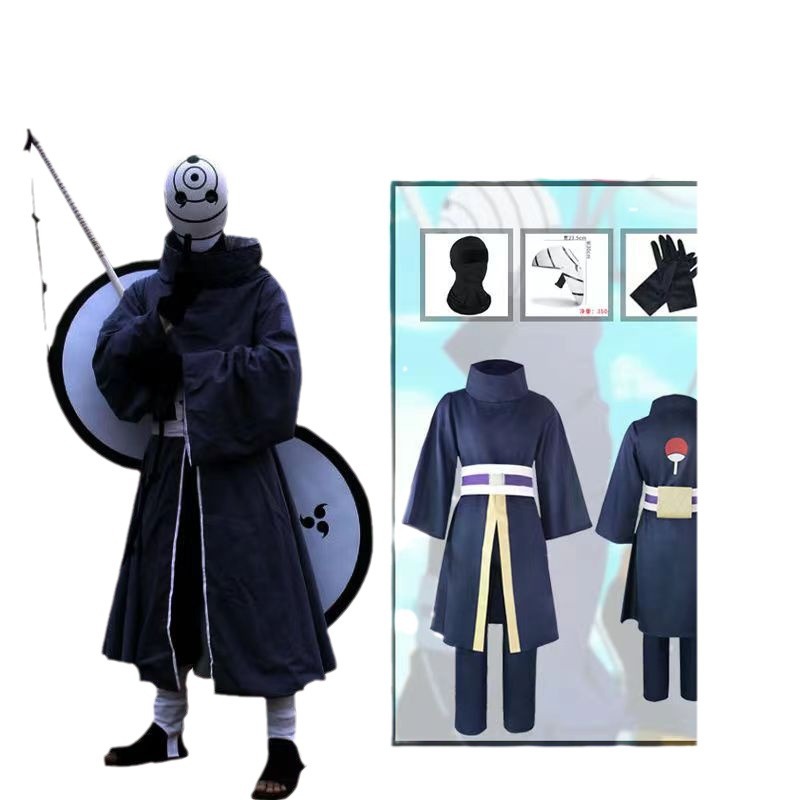 Anime Uchiha Obito Cosplay Cos - огляд і ціна Men'S Kimono Accessories