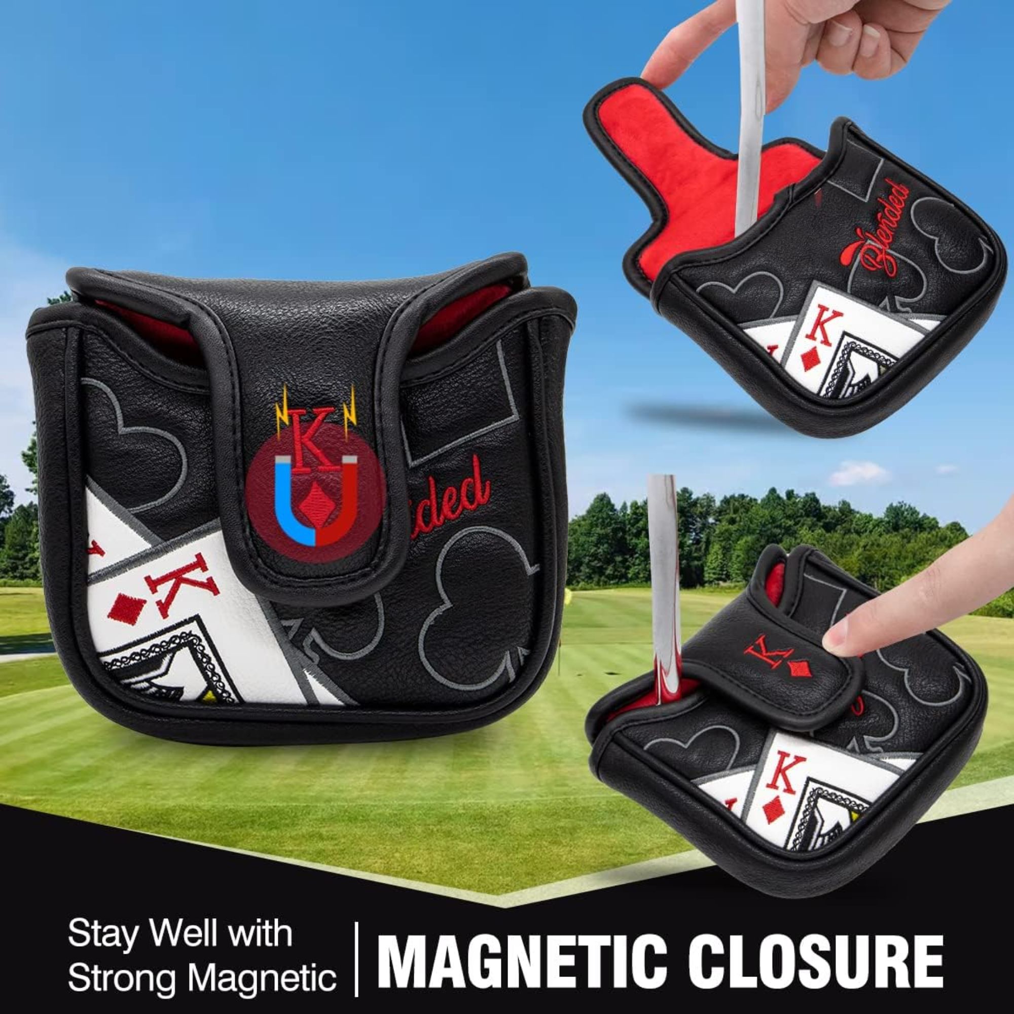 King Of Hearts Embroidered Mal - огляд і ціна Men Accessories Usa