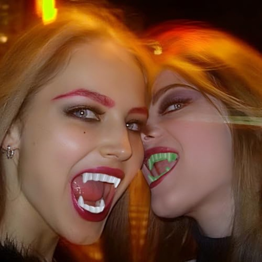 12 Pcs Halloween White Teeth F - огляд і ціна Men'S Vampire Accessories
