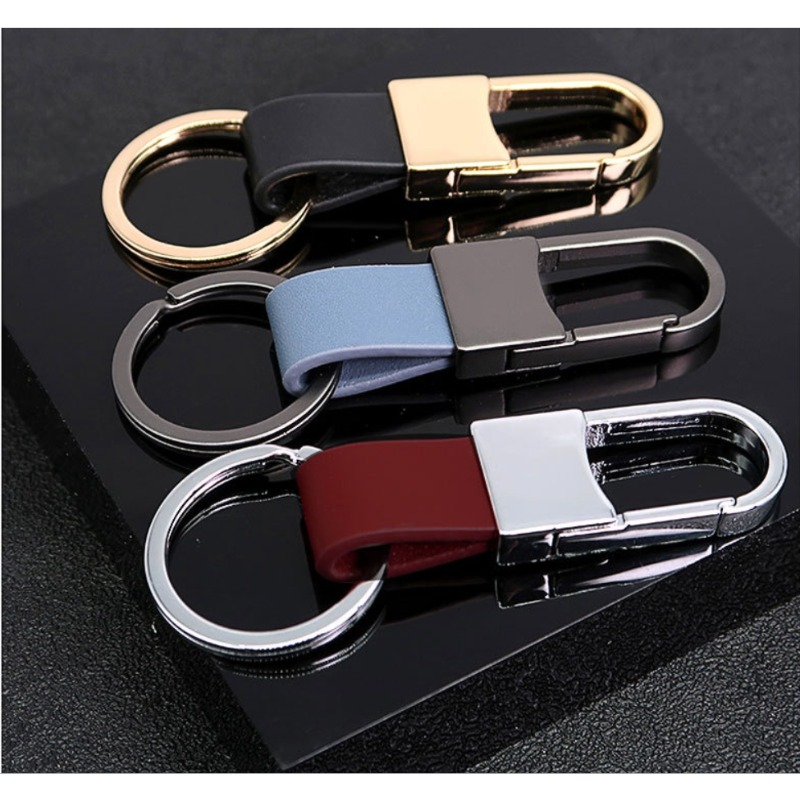 Fashion Leather Keychains Cust - огляд і ціна Men Accessories Logo