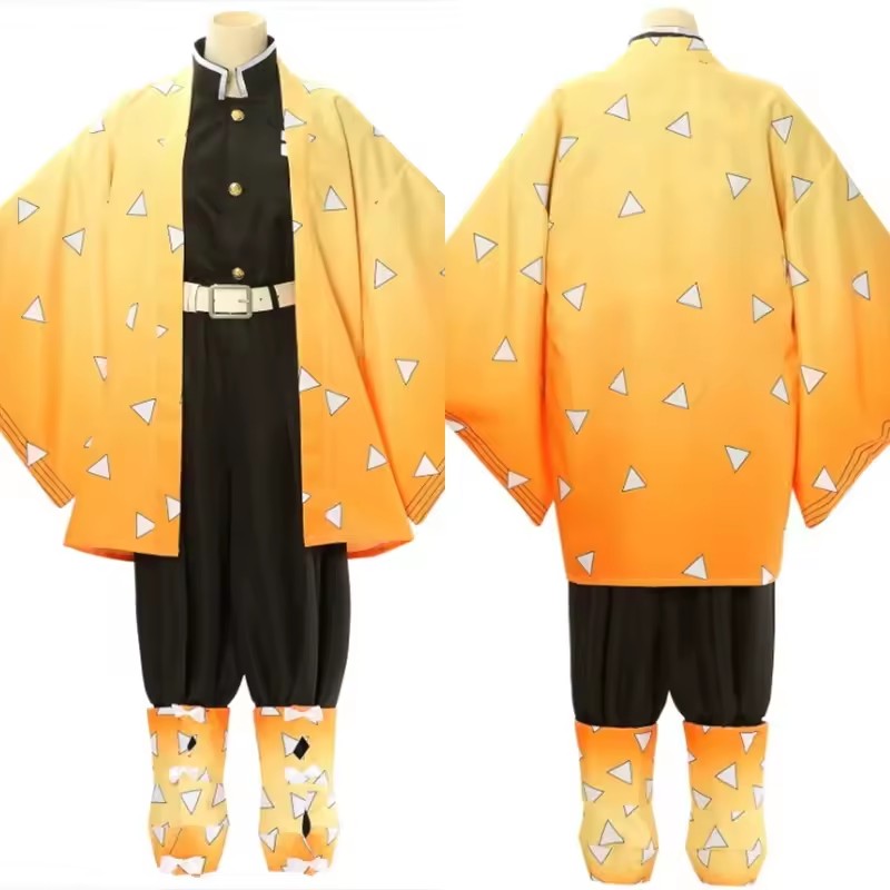 Anime Agatsuma Zenitsu Cosplay - огляд і ціна Men'S Kimono Accessories