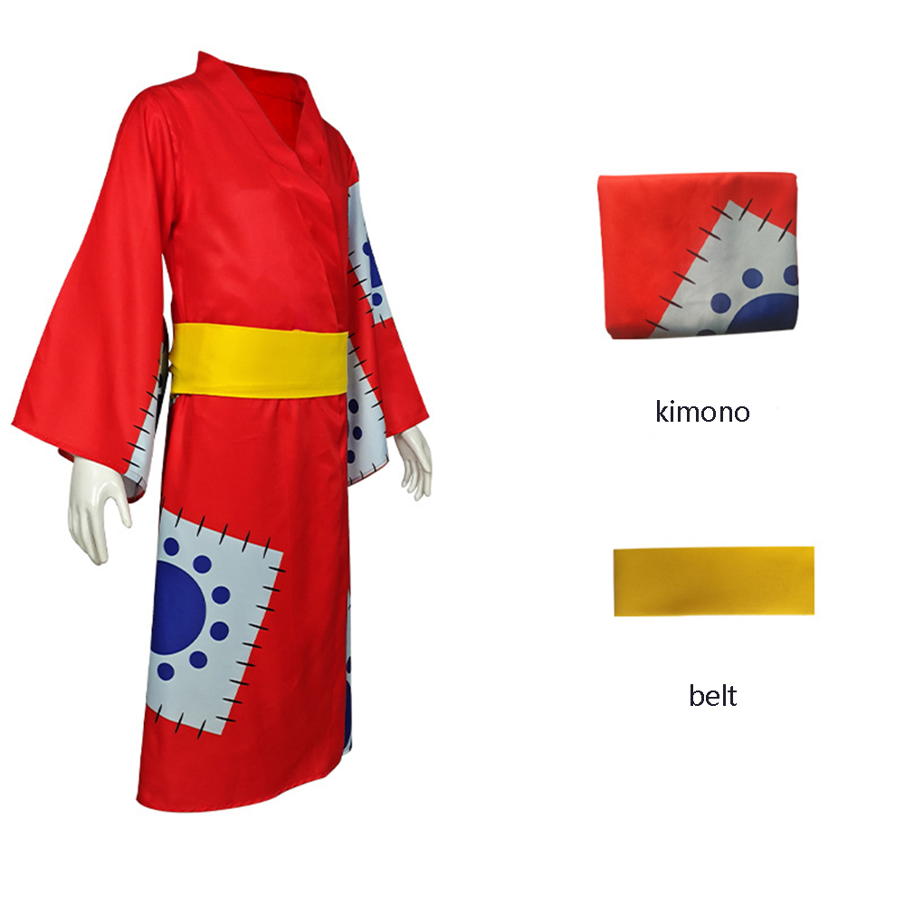 Luffy Cosplay Anime Monkey D L - огляд і ціна Men'S Kimono Accessories