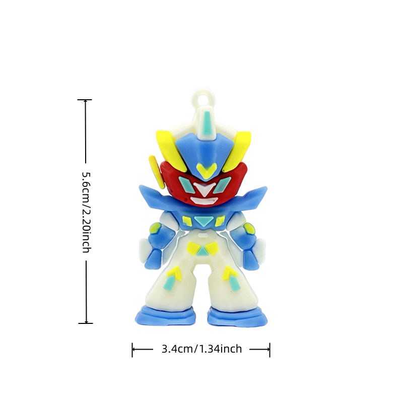 Gundam Silicone Keychain, Mini - огляд і ціна Men Accessories Collection
