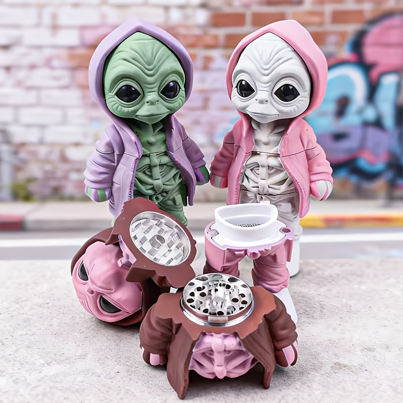 Funny Alien Herb Grinder Spice - огляд і ціна Men Accessories Usa