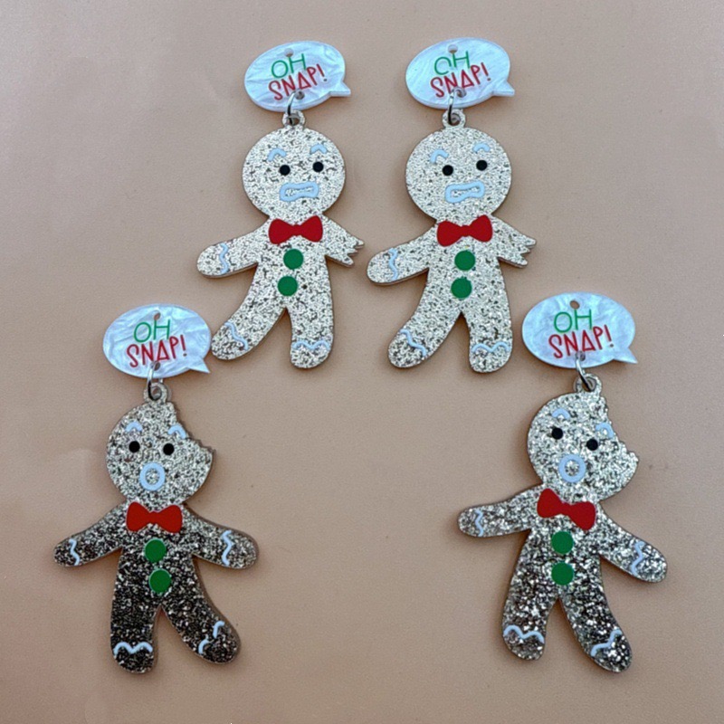 10pcs Cute Christmas Gingerbre - огляд і ціна Men Accessories Usa
