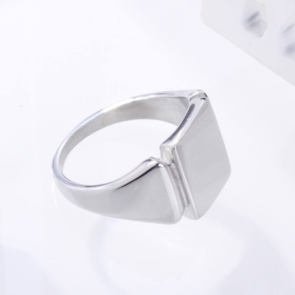 Soul Men Titanium Steel Rings  - огляд і ціна Signet Ring Men