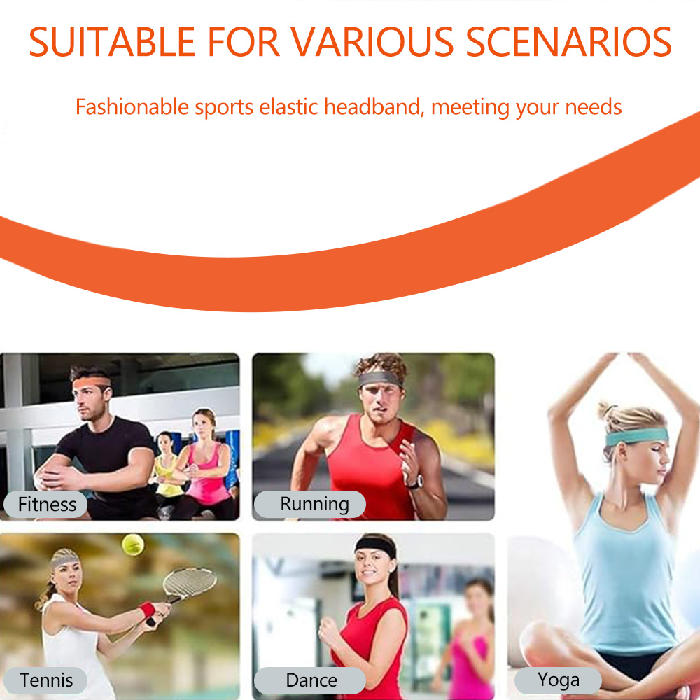 6/8PCS Spa Facial Headband Spo - огляд і ціна Men'S Yoga Accessories