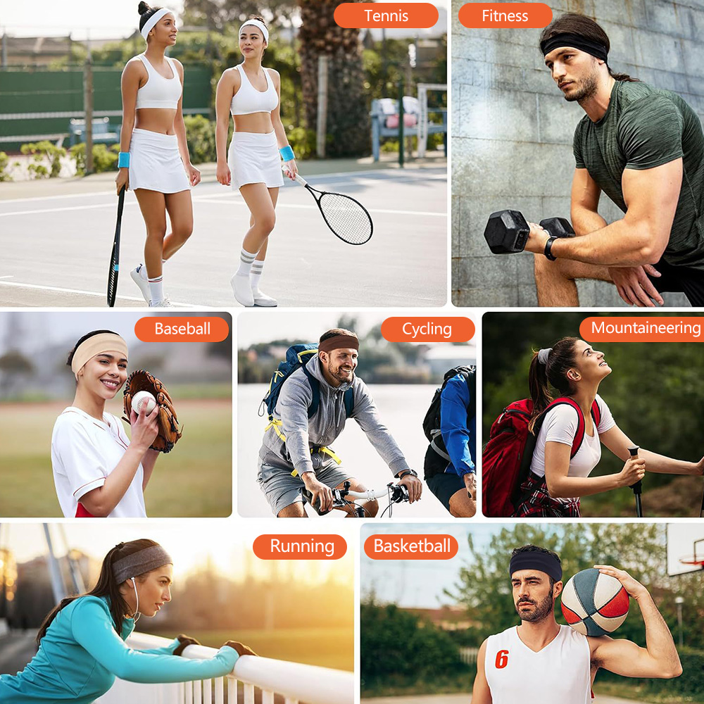 6/8PCS Spa Facial Headband Spo - огляд і ціна Men'S Yoga Accessories