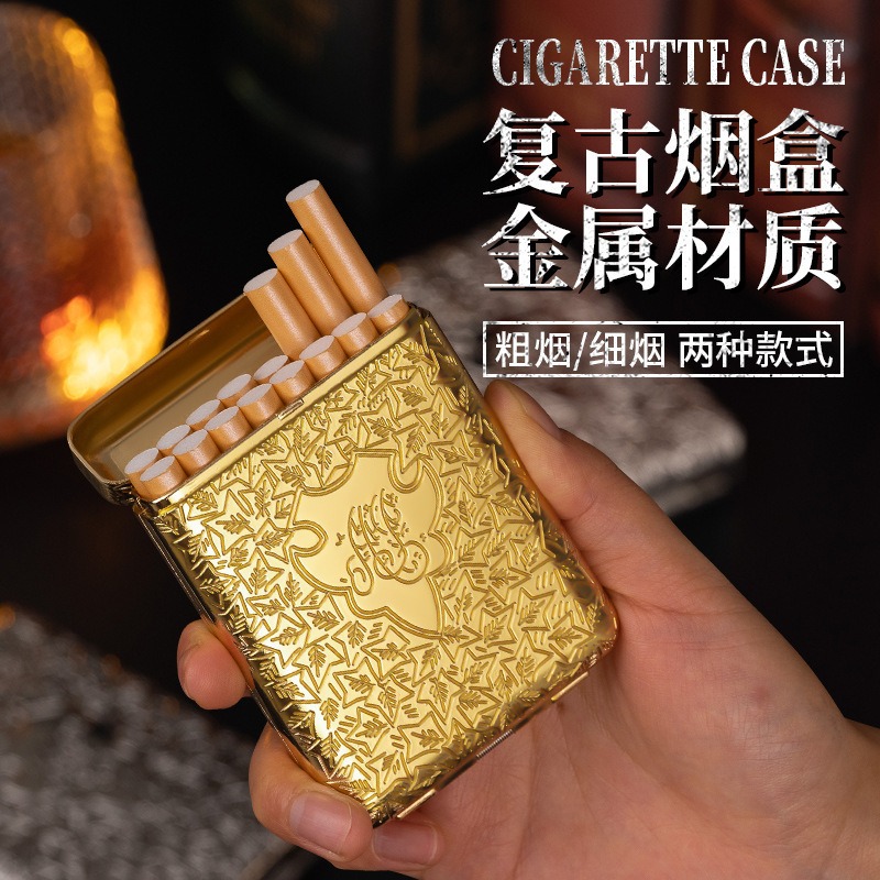 New retro Carving Metal 20 16  - огляд і ціна Men'S Accessories Case