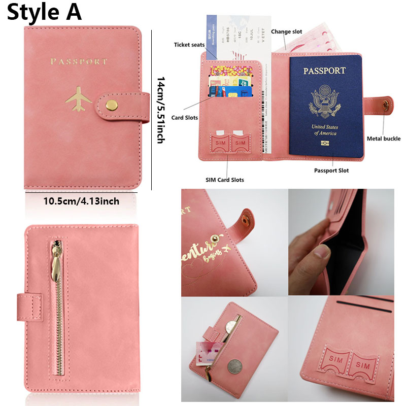 Leather Passport Holder Covers - огляд і ціна Men'S Accessories Case