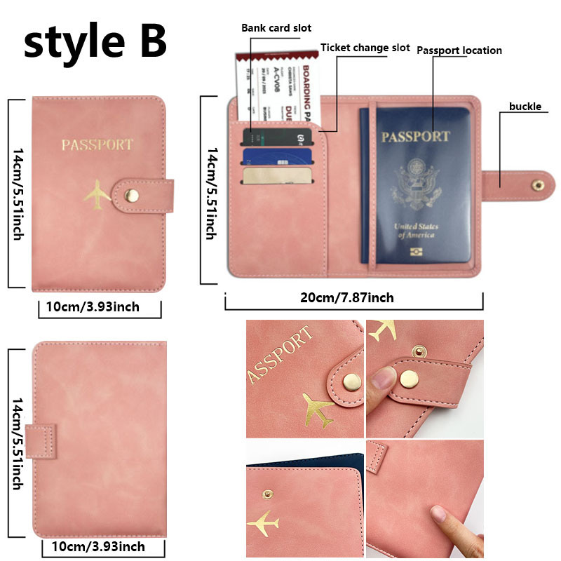 Leather Passport Holder Covers - огляд і ціна Men'S Accessories Case