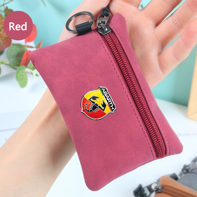Car Logo Suede Wallet Zipper K - огляд і ціна Men Accessories Logo