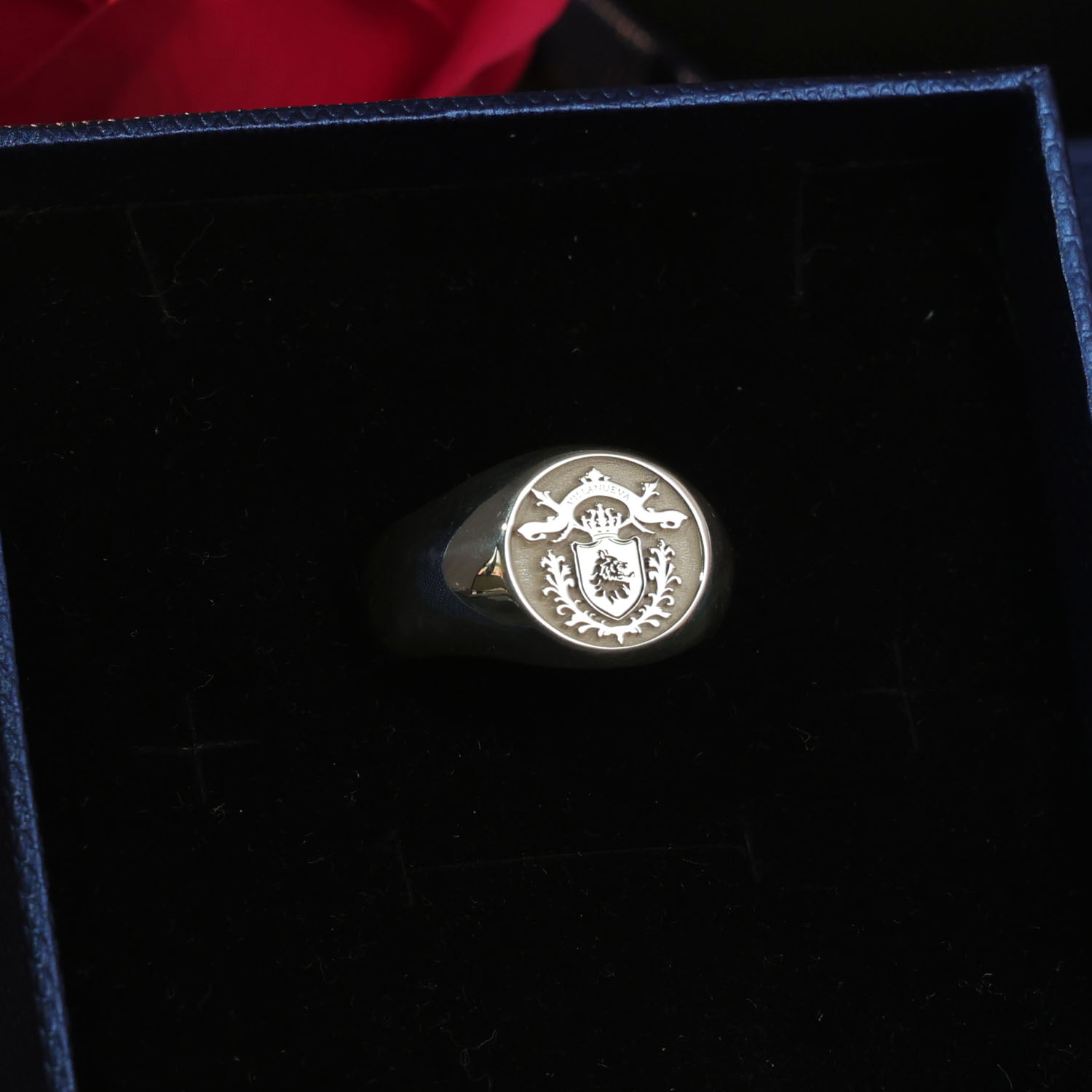 17mm Round 925 Solid Silver Me - огляд і ціна Signet Ring Men