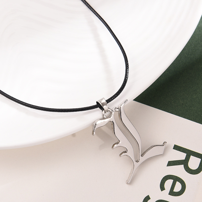 Anime Death Note L Logo Alloy  - огляд і ціна Men Accessories Logo