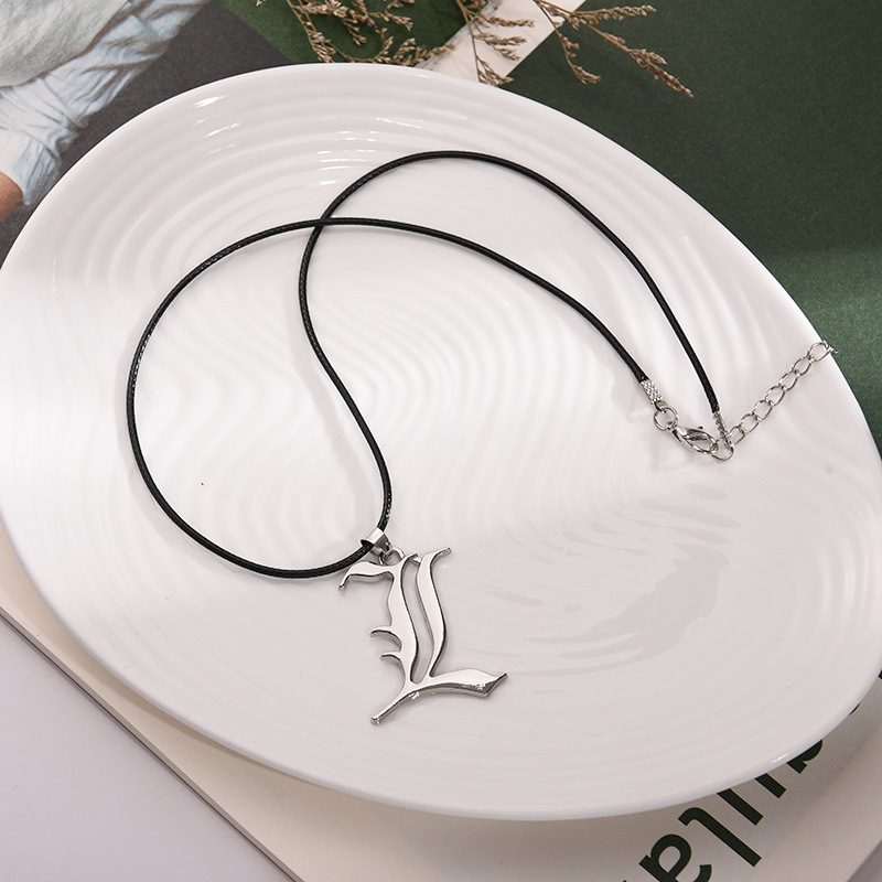 Anime Death Note L Logo Alloy  - огляд і ціна Men Accessories Logo