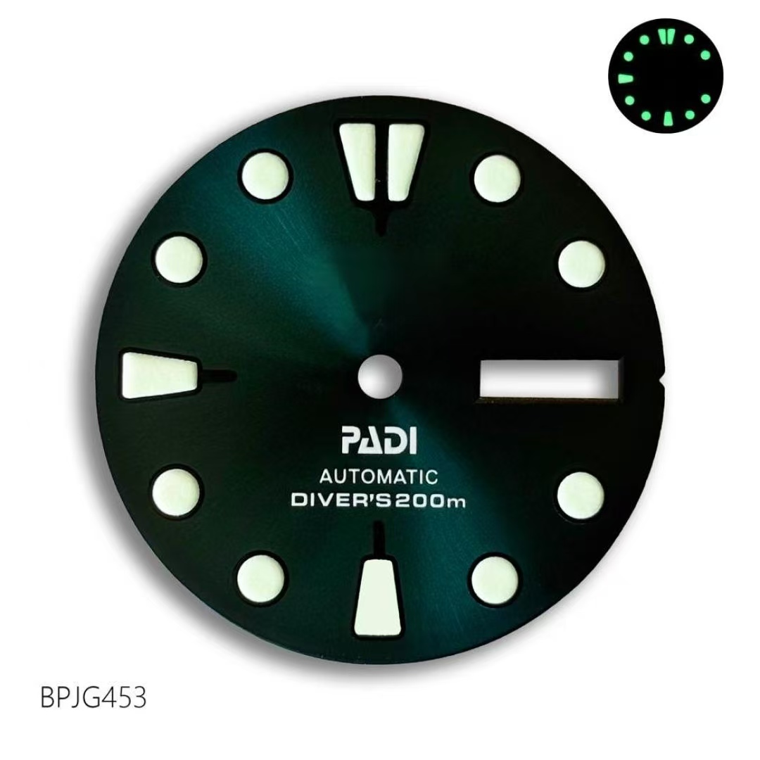 Hot selling 28.5mm NH36 PADI S - огляд і ціна Men Accessories Logo